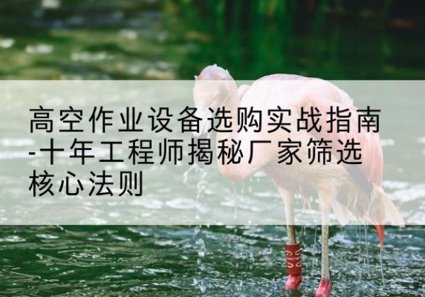 涞水剪叉式升降机厂家-高空作业设备选购实战指南-十年工程师揭秘厂家筛选核心法则